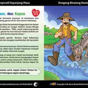 6. Keledai, Garam, dan Kapas; Dongeng Binatang Dunia Inspiratif Sepanjang Masa9_11zon