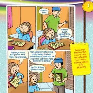 E256.1 Komik Hadis & Adab Anak Muslim; Belajar_11zon