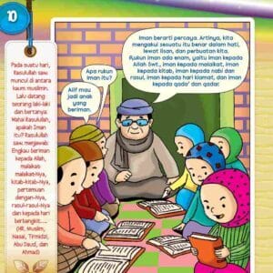 E256.10 Komik Hadis dan Adab Anak Muslim; Rukun Iman_11zon