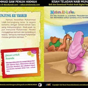 E260.9 Kisah Teladan Nabi Muhammad Saw Penuh Hikmah; Muhammad Berkunjung ke Yasrib_11zon