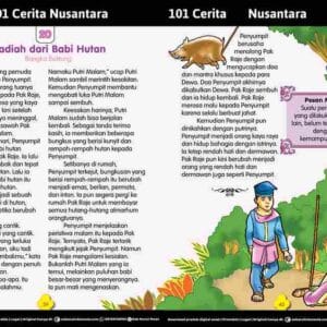 101 Cerita Rakyat Nusantara; Bangka Belitung; Hadiah dari Babi Hutan (E268.20)_11zon