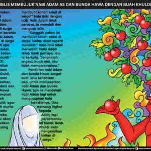 CRFK2 Cinta Rasul for Kids; Iblis Membujuk Nabi Adam AS dan Bunda Hawa dengan Buah Khuldi_11zon