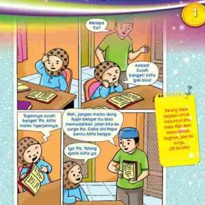 E257.1 Seri Komik Hadis dan Adab Anak Muslim; Belajar_11zon