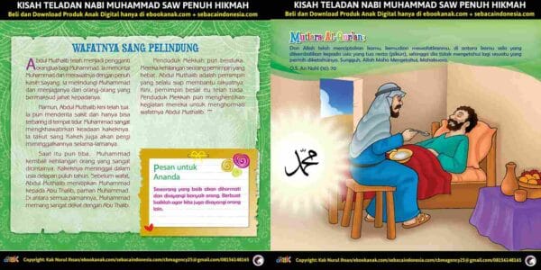 E260.14 Kisah Teladan Nabi Muhammad Saw Penuh Hikmah; Wafatnya Sang Pelindung_11zon