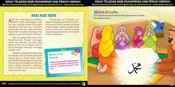 E260.25 Kisah Teladan Nabi Muhammad Saw Penuh Hikmah; Hari-Hari Sedih_11zon