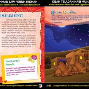 E260.37 Kisah Teladan Nabi Muhammad Saw Penuh Hikmah; Perjalanan di Malam Sunyi_11zon