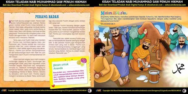 E260.42 Kisah Teladan Nabi Muhammad Saw Penuh Hikmah; Perang Badar_11zon