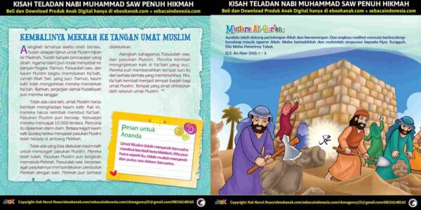 E260.44 Kisah Teladan Nabi Muhammad Saw Penuh Hikmah; Kembalinya Mekkah ke Tangan Umat Muslim_11zon