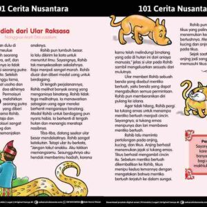 E268.1.101 Cerita Rakyat Nusantara; Nanggroe Aceh Darussalam; Hadiah dari Ular Raksasa_11zon