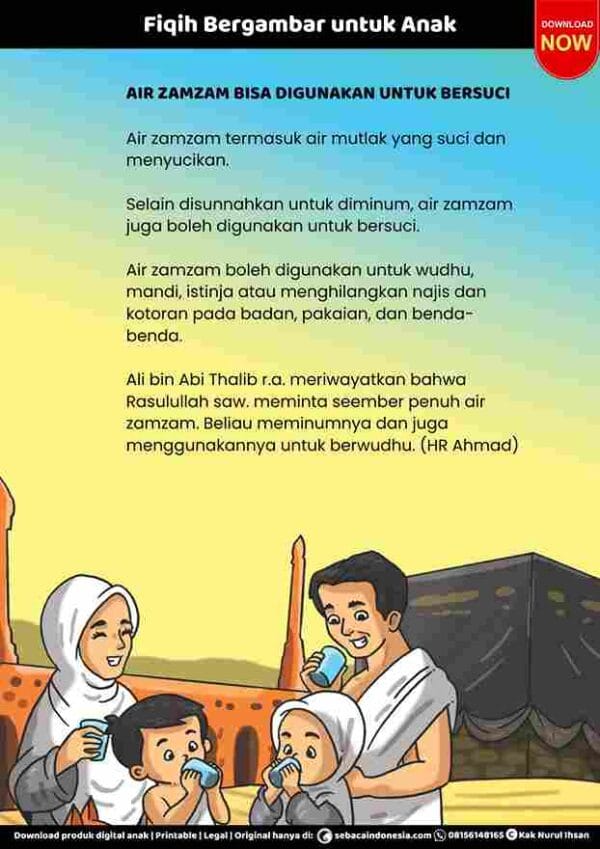 FB4 Air Zamzam Bisa Digunakan untuk Bersuci_11zon