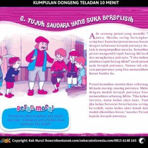 10 Menit Kumpulan Dongeng Teladan; Edisi Pertama; Tujuh Saudara yang Suka Berselisih; E297.6