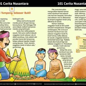 101 Cerita Rakyat Nusantara dari Provinsi Bali; Nasi Tumpeng Sebesar Bukit; Asal Usul Bukit Catu; E268.71