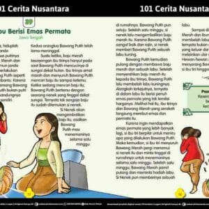 101 Cerita Rakyat Nusantara dari Provinsi Jawa Tengah Labu Berisi Emas Permata Bawang Merah dan Bawang Putih E268.39_11zon