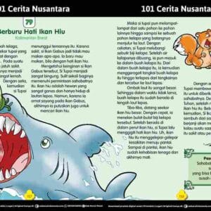 101 Cerita Rakyat Nusantara dari Provinsi Kalimantan Barat; Berburu Hati; Persahabatan Tupai dan Ikan Gabus; E268.79_11zon