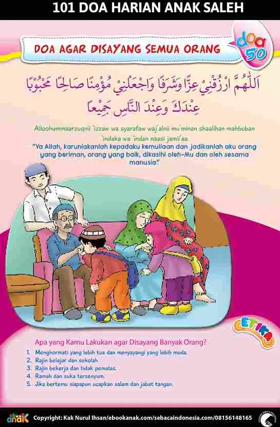 101 Doa Harian Anak Muslim; Doa Agar Disayang Semua Orang; E270.50_11zon (1)