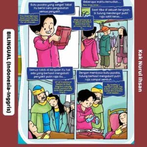 Komik Nilai-Nilai Karakter Bangsa Bilingual; Gemar Membaca; E290