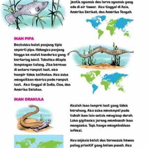 Atlas Flora Fauna Fantastis; Lampre Si Ikan Drakula yang Tidak Berahang; E303.4_11zon