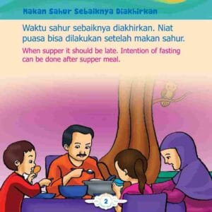 Belajar Islam Sejak Dini; Aku Pintar Puasa Ramadhan; Makan Sahur Sebaiknya Diakhirkan; E324.2_11zon