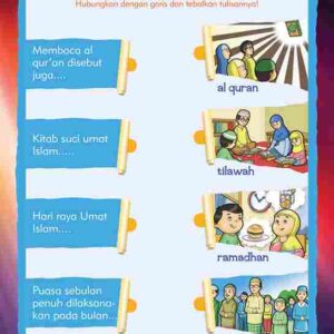 Buku Pintar Hadits Puasa Ramadhan Worksheets Menghubungkan Garis E320.38_11zon