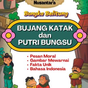 Cerita Rakyat Nusantara; Bangka Belitung; Bujang Katak dan Putri Bungsu (Indonesia) Cover_11zon