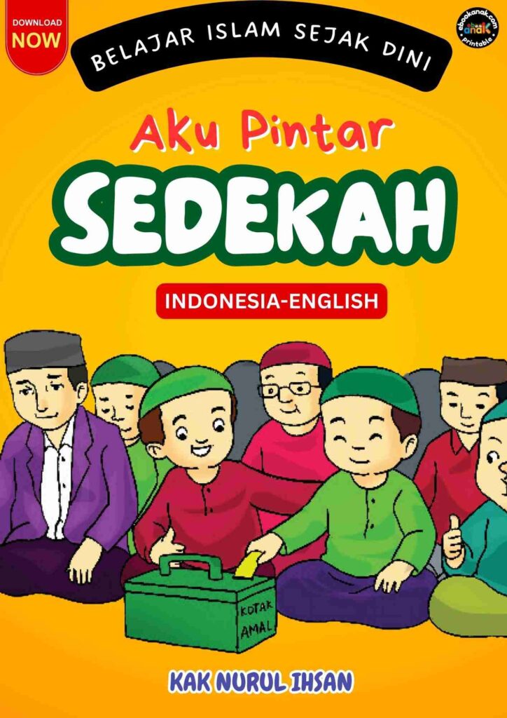 Cover Belajar Islam Sejak Dini; Aku Pintah Sedekah; Indonesia-English; E326_11zon