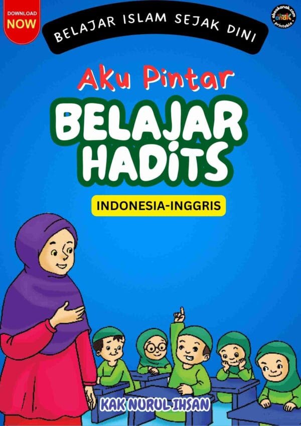 Cover Belajar Islam Sejak Dini; Aku Pintar Belajar Hadits; Indonesia-Inggris; E325_11zon