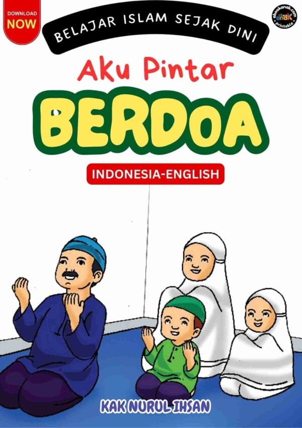 Cover Belajar Islam Sejak Dini; Aku Pintar Berdoa; Indonesia-English; E328_11zon