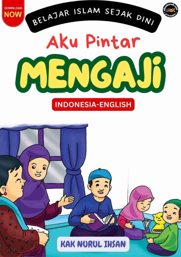 Cover Belajar Islam Sejak Dini Aku Pintar Mengaji Indonesia - English E333_11zon