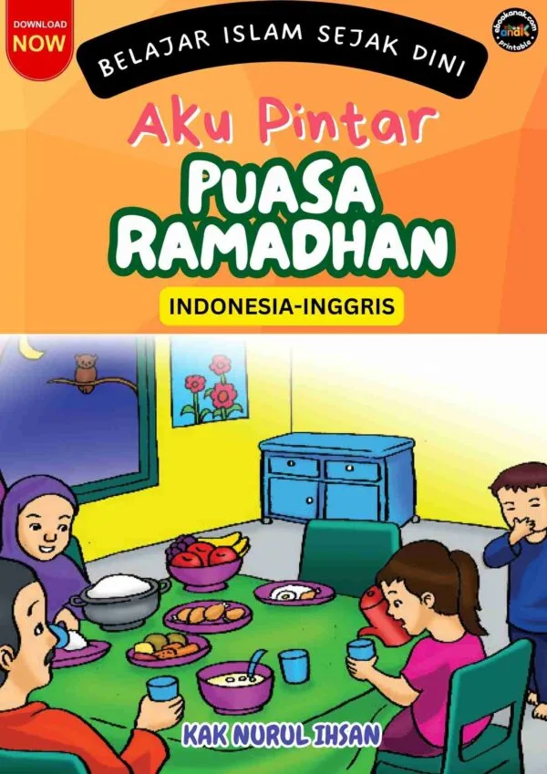 Cover Belajar Islam Sejak Dini; Aku Pintar Puasa Ramadhan; Indonesia-Inggris; E324