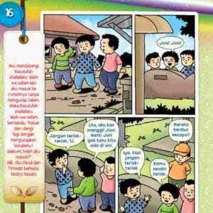 Komik Hadis dan Adab Anak Muslim Adab Bertamu E258.16_11zon