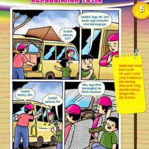 Komik Hadis dan Adab Anak Muslim Berbuat Baik kepada Anak Yatim E258.15_11zon