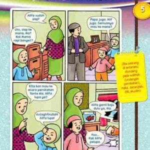 Komik Hadis dan Adab Anak Muslim Menghadiri Undangan E258.5_11zon