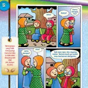 Komik Hadis dan Adab Anak Muslim Menyayangi Sesama E258.12_11zon