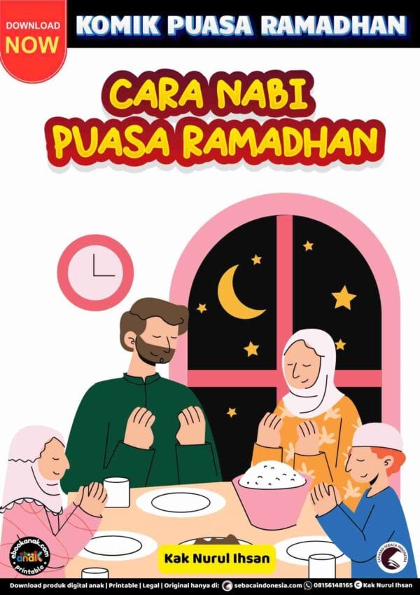 Komik Puasa Ramadhan; Cara Nabi Puasa Ramadhan; E306_11zon