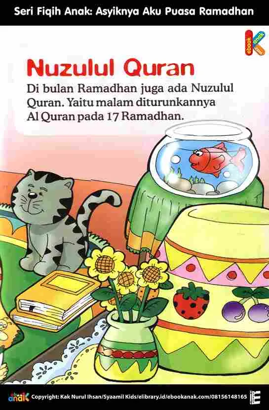 Seri Fiqih Anak Asyiknya Aku Puasa Ramadhan Nuzulul Quran E321.13_11zon