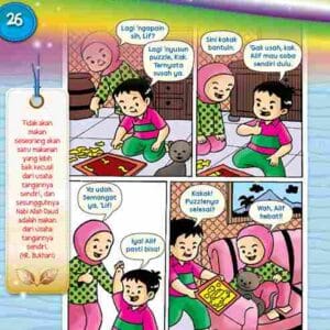 Seri Komik Hadis dan Adab Anak Muslim Berusaha Sendiri E257.26_11zon