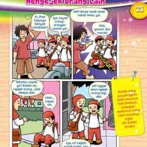 Seri Komik Hadis dan Adab Anak Muslim Jangan Suka Mengejek Orang Lain E257.23_11zon