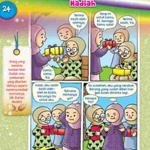 Seri Komik Hadis dan Adab Anak Muslim Tidak Meminta Kembali Hadiah E257.24_11zon