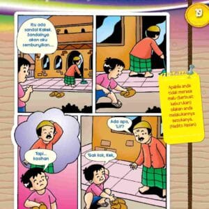 Komik Hadis dan Adab anak Muslim Malu Berbuat Buruk E258.19_11zon