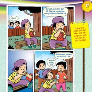 Komik Hadis dan Adab anak Muslim Menjauhi Sifat Kikir E258.17_11zon