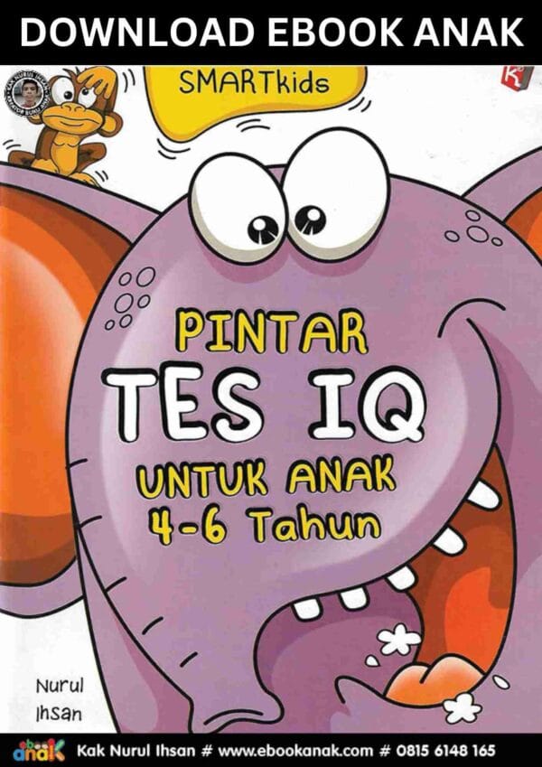 Pintar Tes IQ untuk Anak 4-6 Tahun (E080225)