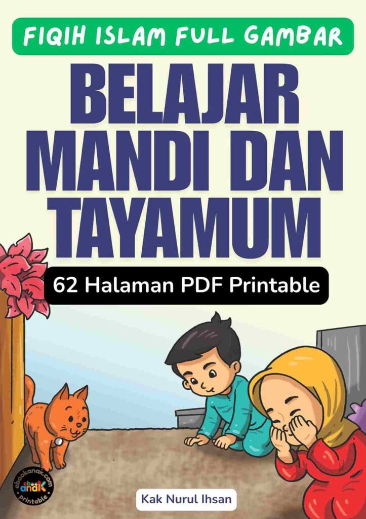 Fiqih Islam Full Gambar Belajar Mandi dan Tayamum