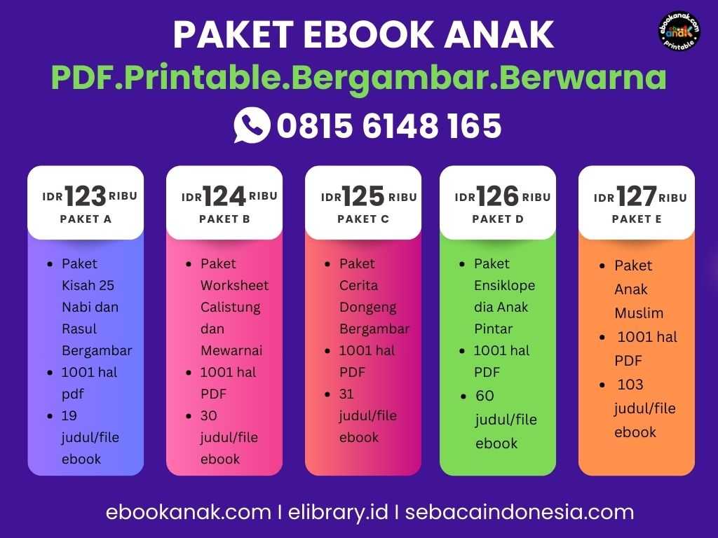 Paket Ebook Anak