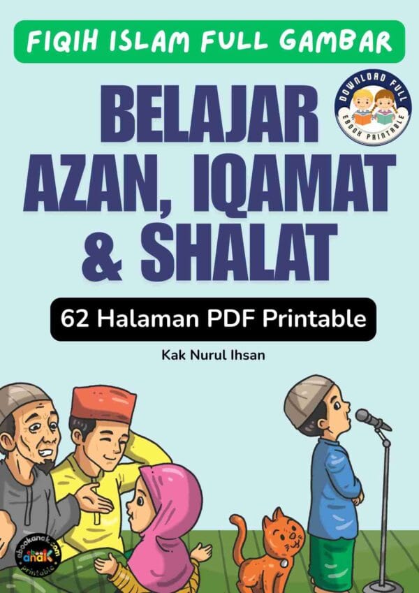 Fiqih Islam Full Gambar Belajar Azan, Iqamat, dan Shalat2