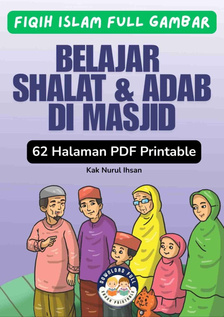 Fiqih Islam Full Gambar Belajar Shalat dan Adab di Masjid