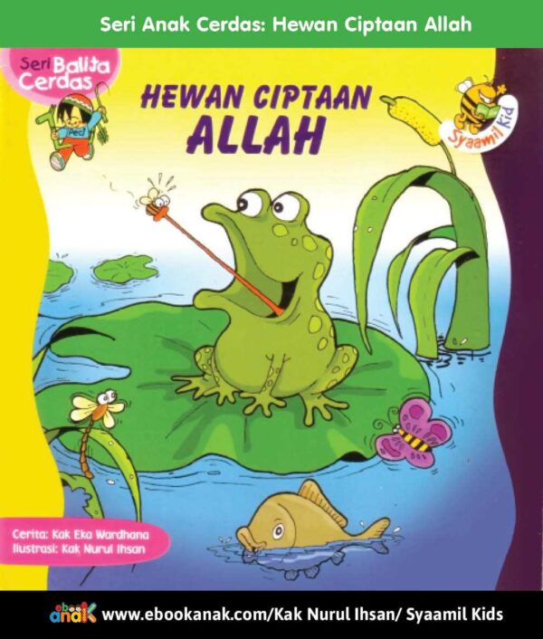 Seri Balita Cerdas Hewan Ciptaan Allah cover