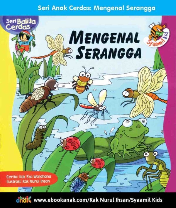 Seri Balita Cerdas Mengenal Serangga cover