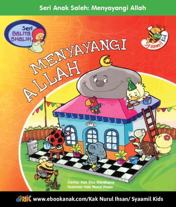 Seri Balita Saleh Menyayangi Allah cover