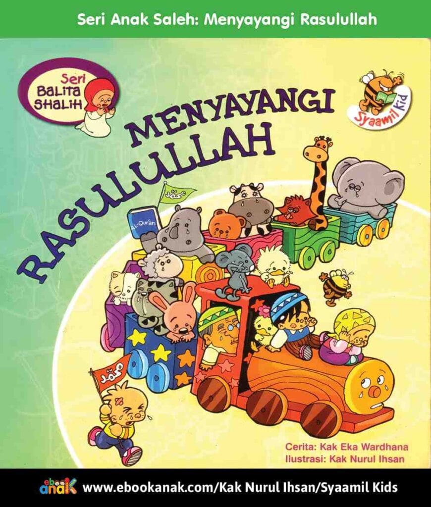 Seri Balita Saleh Menyayangi Rasulullah cover