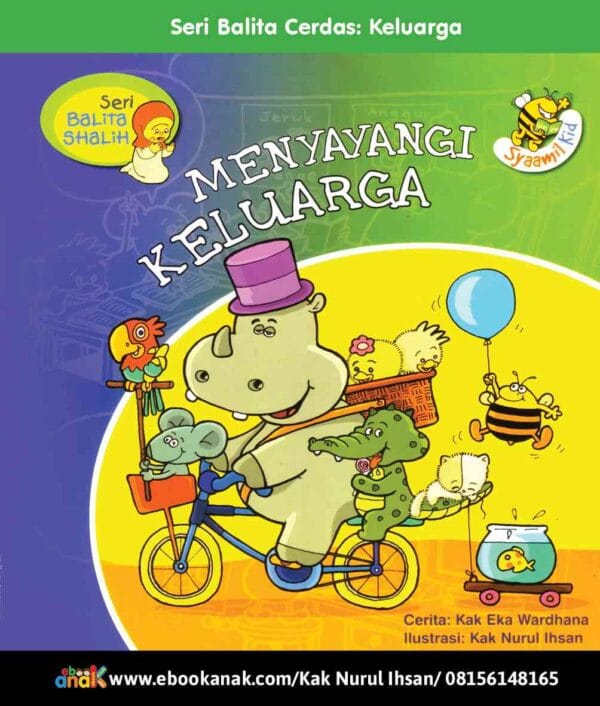 Seri Balita Shalih, Menyayangi Keluarga Cover